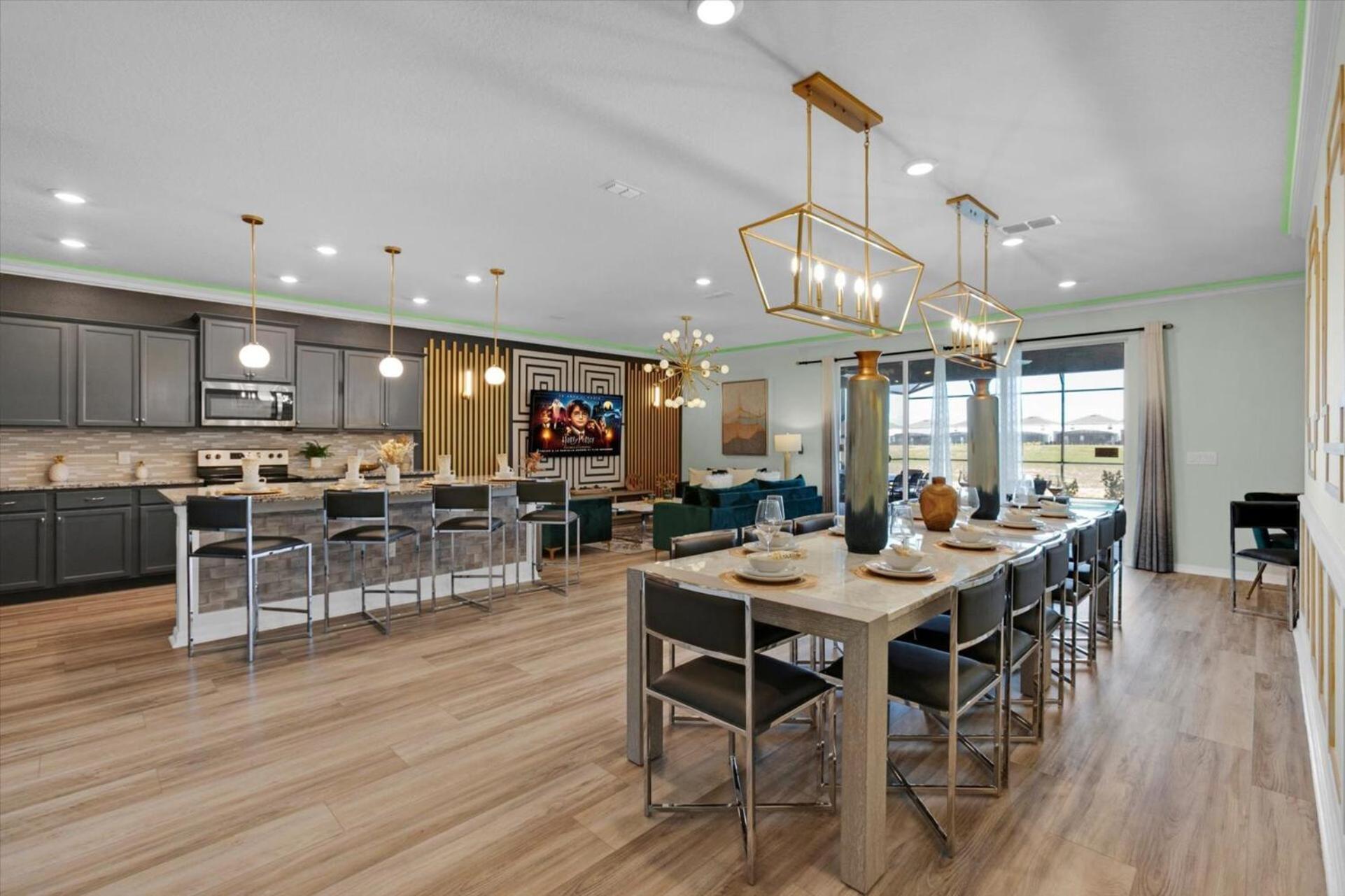 Orlando Villa 6463: Luxurious 10-Bedroom Retreat Davenport Exterior photo